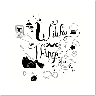 witchy things Posters and Art